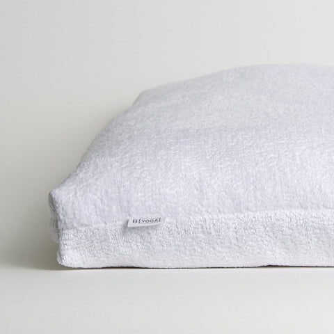 The Ritual Zabuton, Cream Chenille