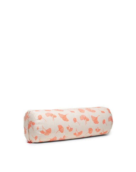 linen cylindrical bolster collab