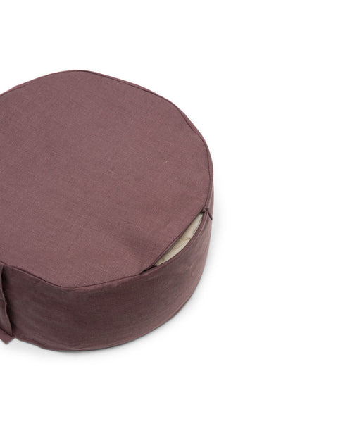 linen mod meditation cushion