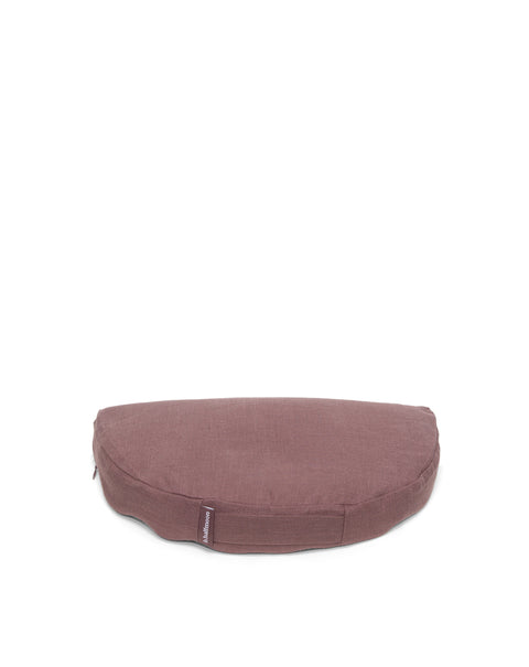 linen om meditation cushion