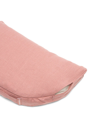 linen om meditation cushion
